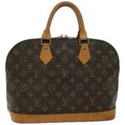 Pre-owned Canvas louis-vuitton-bags Louis Vuitton Vintage , Brown , Da...