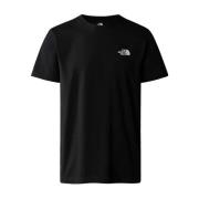 Eenvoudige Dome T-shirt The North Face , Black , Dames