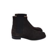 Pre-owned Suede boots Maison Margiela Pre-owned , Black , Dames