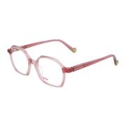 Kleurrijke onregelmatige vorm bril Etnia Barcelona , Pink , Unisex