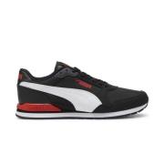 Runner V3 Zwart Wit Sneakers Puma , Multicolor , Heren