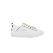 Wembley Woman White Nude Sneakers Alexander Smith , White , Dames