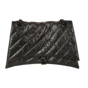 Zwarte Crush Chain Tas Balenciaga , Black , Dames