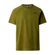 Faces Tee Shirt The North Face , Green , Heren