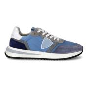 Blauwe Nylon Casual Trainer Tropez 2.1 Philippe Model , Multicolor , H...