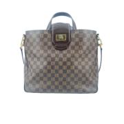 Pre-owned Canvas louis-vuitton-bags Louis Vuitton Vintage , Brown , Da...