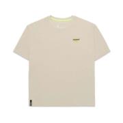 Oversize Nineties Grafische T-shirt Munich , Beige , Heren