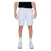 Heren Bermuda Shorts Lente/Zomer Collectie Emporio Armani EA7 , White ...