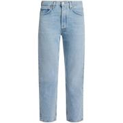 Lichtblauwe Slim Fit Jeans met Vervaagd Effect Agolde , Blue , Dames