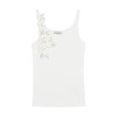 Stijlvolle Tops voor Vrouwen Ermanno Scervino , White , Dames