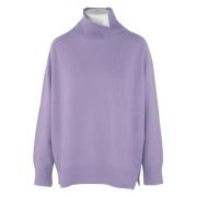 Warme Wol Kasjmier Trui Malo , Purple , Dames