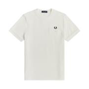 T-Shirts Fred Perry , White , Heren