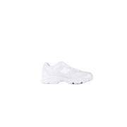 Witte Sneakers Logo Mesh Rubberen Zool New Balance , White , Heren