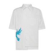 Wit Overhemd Klassieke Stijl Lanvin , White , Heren