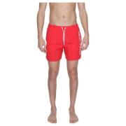 Heren Zwembroek Lente/Zomer Emporio Armani , Red , Heren