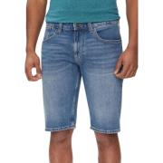 Heren Bermuda Shorts Lente/Zomer Collectie Tommy Jeans , Blue , Heren