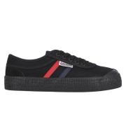 Retro Canvas Sneakers Kawasaki , Black , Heren