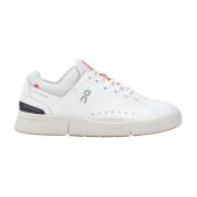 Witte Sneakers met Oranje Details On Running , White , Heren