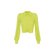 Shirts Elisabetta Franchi , Yellow , Dames