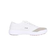 Canvas Schoen Leap Wit Kawasaki , White , Dames