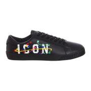 Lage-top Sportieve Sneakers Dsquared2 , Black , Heren