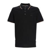 Heren Polo Shirt Parlay 190 Hugo Boss , Black , Heren
