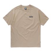 Heren T-shirt Lente/Zomer Collectie 100% Katoen New Balance , Beige , ...