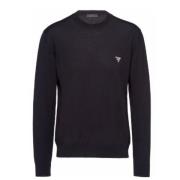 Modieuze Sweater Collectie Prada , Black , Heren