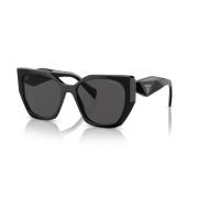 Elegante zonnebril met UV-bescherming Prada , Black , Dames