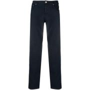 Donkerblauwe Denim Straight-Leg Jeans Brunello Cucinelli , Blue , Here...