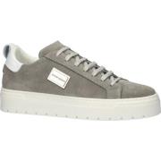 Metalen Vet Suede Sneakers Antony Morato , Gray , Heren