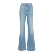Moderne Dojo Jolie Jeans 7 For All Mankind , Blue , Dames