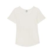Elegante Linnen T-shirt Ines De La Fressange Paris , White , Dames