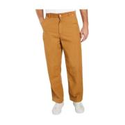 Bi-materiaal timmerman broek Kenzo , Orange , Heren