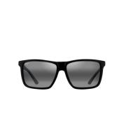 Mamalu Bay Zonnebril Zwart Neutral Grey Maui Jim , Black , Heren