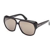 Jayden Zonnebril Tom Ford , Black , Heren