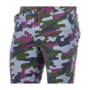 Multicolor Camouflage Bermuda Shorts La Martina , Multicolor , Heren