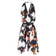 Iconische Seventies Stijl Katoenen Kimono Mare Di Latte , Multicolor ,...