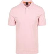 Slim-Fit Passenger Polo Shirt Roze Hugo Boss , Pink , Heren