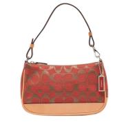 Pre-owned Canvas clutches Coach Pre-owned , Red , Dames