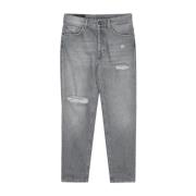 Klassieke 5-Pocket Jeans Dondup , Gray , Dames