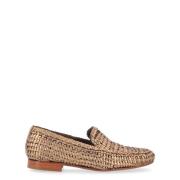 Metal Moccasin Oassi Style Pons Quintana , Brown , Dames