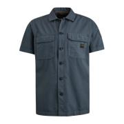 Casual Short Sleeve Shirt Bedford PME Legend , Blue , Heren