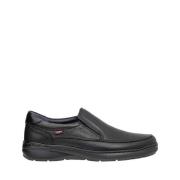 Zwarte Casual Leren Mocassins Callaghan , Black , Heren