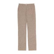 Houndstooth Chino Broek Ines De La Fressange Paris , Multicolor , Dame...