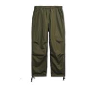 Olijfgroene Stijlvolle Broek Taion , Green , Heren