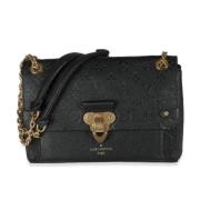 Pre-owned Leather crossbody-bags Louis Vuitton Vintage , Black , Dames