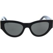 Iconische zonnebril met uniforme lenzen Saint Laurent , Black , Dames