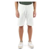 Katoenen Bermuda shorts met logo borduurwerk Antony Morato , White , H...