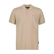 Elevate Stijl Casual Polo Shirt Mannen Airforce , Brown , Heren